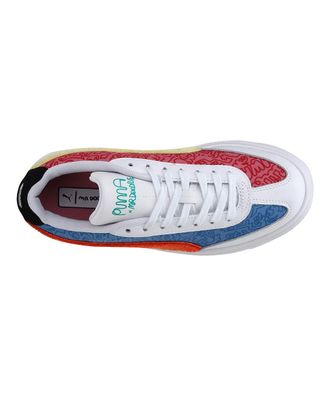 Puma Puma Womens X Mr Doodle Oslo Maja Womens Trainers, Ultramarine American Beauty PUMA White, 7 UK