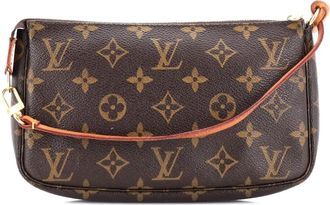 Louis Vuitton Pochette Accessoires Monogram Canvas clutch bag - Marrone