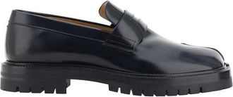 Maison Margiela Mocassini Tabi con Tacco a Blocco - - Shoes - Uomo - Nero - 42 EU