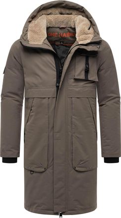 Stone Harbor heren outdoorjas Cyriaan met teddyvoering in capuchon en winddicht design