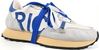 John Richmond Rich Runners Sneaker in Off-White/Bluette at Nordstrom, Size 13
