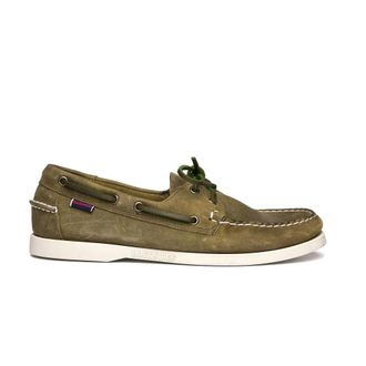 Sebago Schoenen, Heren, Groen, 40 EU, Leer, Portland Boat Shoe