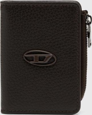 Diesel Leather card holder - Card cases - Man - Brown