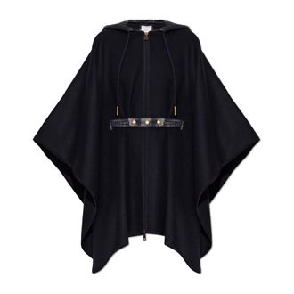 Moncler Dames, Jassen, Blauw, Maat: ONE Size Wol