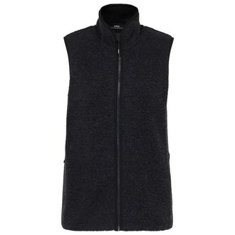 Stoic MerinoPile RissnaSoftSt. Vest Merinogilet f&uuml;r Damen | schwarz