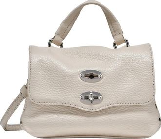 Zanellato Postina Daily Baby Tas - Dames - Handtassen - Wit - ONE Size - Katoen - Tassen