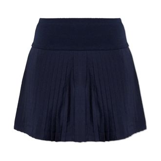 Michael Kors Short Skirts, female, Blue, Size: XS Pleated Skort