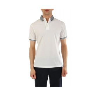 Emporio Armani Polo Shirt - Heren - Polos - Wit - 3XL - Katoen - Tops
