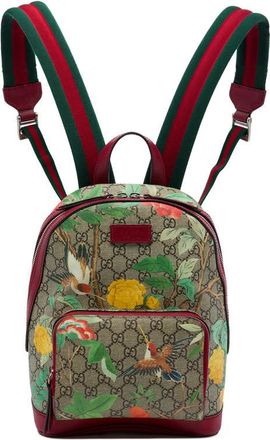 Gucci Pre-owned Gucci Small GG Supreme Web Tian Backpack Ladies I3U4KW4582PQ4TWW