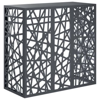 vidaXL Funda Para Aire Acondicionado Gris Antracita 110 X 50 X 105 Cm Vidaxl