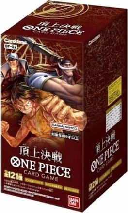 OnePiece Card JP Booster Pack Box Paramount War OPC-002-136032