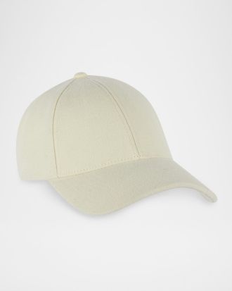Varsity Men & apos;s Virgin Wool Mid Profile 6-Panel Baseball Cap