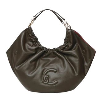 Coccinelle Smash Medium Tote - Dames - Shoppers - Groen - ONE Size - Leer - Tassen