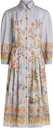 Etro Etro Hemdkleid mit Blumendruck