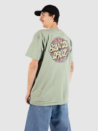 Santa Cruz Salba Eyes Dot T-Shirt verde