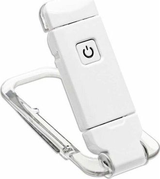 OEM L&aacute;mpara De Lectura, Recargable Por Usb, Con Clip Flexible Y Port&aacute;til, Luz Suave Y Agradable Para La Vista, Compacta Y Duradera, Perfecta Para Leer En 