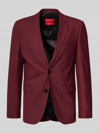 HUGO BOSS Regular Fit Sakko aus Woll-Mix Modell ARTI 235X in Bordeaux, Gr&ouml;&szlig;e 98