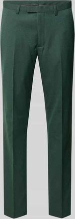 Mc Neal Hose mit Bügelfalten und Gesäßtaschen in Dunkelgruen, Größe 106