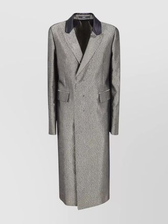 SAPIO cotton double breasted coat