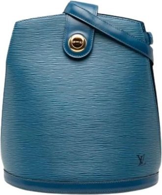 Louis Vuitton Pre-owned Bucket Bags, female, Blue, Size: ONE SIZE Pre-owned The Cluny Bucket Bag