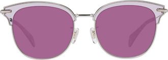 Police SPL622 08FF Womens Sunglasses Pink Size 53