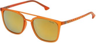 Police Oranje zonnebril met bruine lenzen - Dames - Zonnebrillen - Oranje - ONE Size - Accessoires