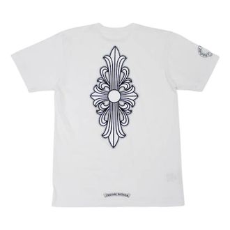 Chrome Hearts Floral Cross T-Shirt White CHFC544