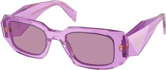 Prada PR 17WS 13R07Q Womens Sunglasses Purple Size 49