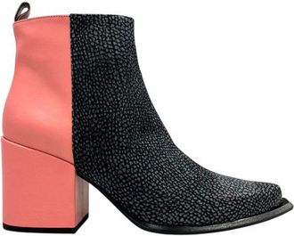 Borbonese pink Genuine Leather Women Womens Boot