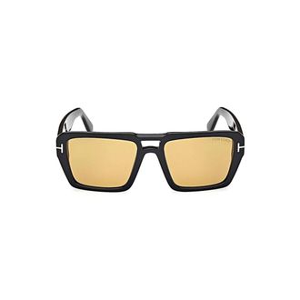 Tom Ford RED Ford Sunglasses - male - Tom Ford - Sunglasses - Yellow - 56 CM - Accessories