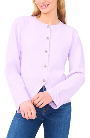 Ted Baker Della Fitted Cardigan in Periwinkle at Nordstrom, Size X-Large