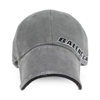 Balenciaga Caps, male, Gray, Size: M Baseball Cap