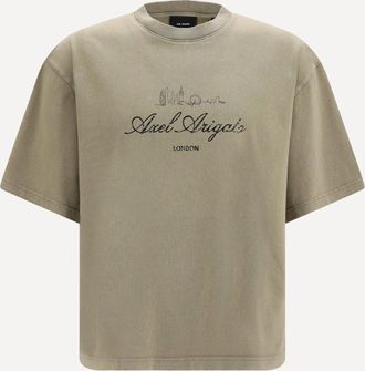Axel Arigato T-shirt Ldn Washed Sky Man M
