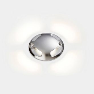 Netlighting Pixel Outdoor LED Recessed Ground Light IP65 IP67 3.4W 3000K in Grey