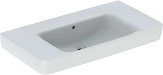 Keramag Keramag - Geberit Renova Plan, Lavabo Con Repisa, 90x48 Cm, Sin Agujero