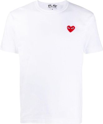 Comme Des Gar&ccedil;ons u T-shirt Red Emblem Knit