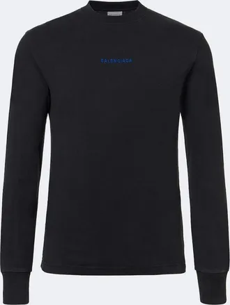 Balenciaga Logo cotton jersey T-shirt