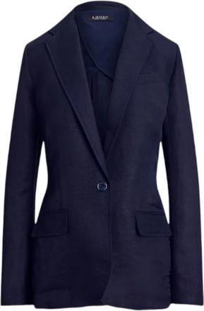 Ralph Lauren Lauren Blazer - Dames - Blazers - Blauw - XS - Polyester - Jassen