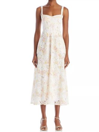 Bardot Lilah Corset Midi Dress In Sunny Floral