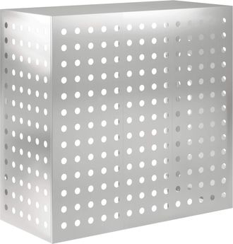 vidaXL Funda Para Aire Acondicionado Plateado 110 X 50 X 105 Cm Vidaxl