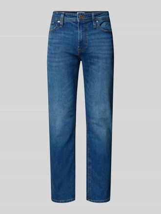 Jack & Jones Jack & Jones Straight Fit Jeans im 5-Pocket-Design Modell Clark in Jeansblau, Größe 29/32