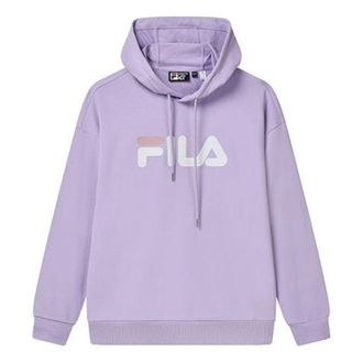 Fila Classic Logo Hoodie Purple White F51U238298F-PR