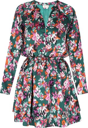 Izia Jurk Dames Groen Veelkleurig