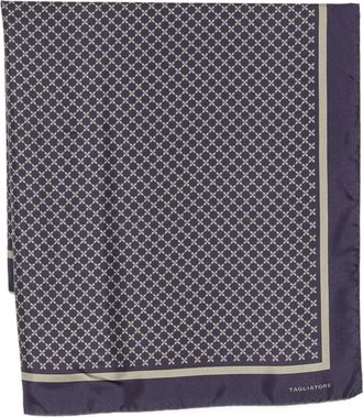 Tagliatore Geometric-print Scarf