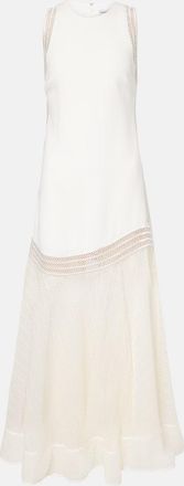 SIMKHAI Abito lungo Zakaria con mesh