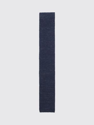 HUGO BOSS Cravatta in misto lino a maglia