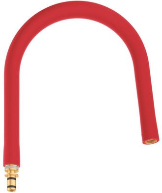 GROHE Grifo De Cocina Flexible Grohe Essence Semi-pro Rojo