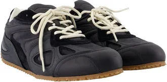 Axel Arigato Mens Slow Runner Sneaker Black Calfskin
