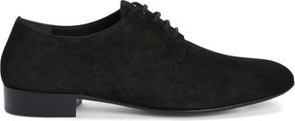 Giuseppe Zanotti Roger Derby shoes - men - Suede/Leather/Leather - 39 - Black