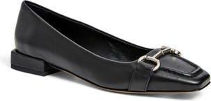 Bruno Magli Perla Flat in Black at Nordstrom Rack, Size 8.5